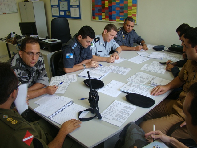 Instrução de UN Communication com o UNPOL Team