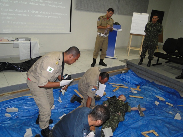 Instrução de Management of Bodies in Situations of Disasters and Catastrophes
